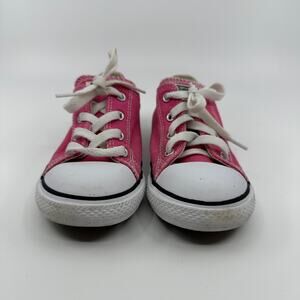 Converse Chuck Taylor All Star Sneakers Baby Shoes US 10 Pink/White 737254F Lace